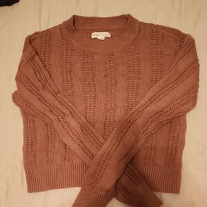 Aeropostale Women's Sweater - Warm Mauve